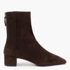 Aquazzura Brown Suede Boots In Brown