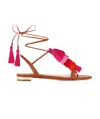 Aquazzura Capri Tassel-detail Sandals