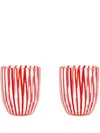Aquazzura Casa Glassware Red Uni In Red