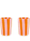 Aquazzura Casa Glassware Multicolor Uni In Orange