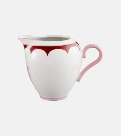 Aquazzura Casa Jaipur Porcelain Jug In Pink