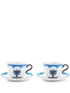 Aquazzura Casa Tea And Coffee Blue Uni In Blue
