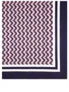 Aquazzura Casa Small Jaipur Linen Tablecloth (250cm X 160cm) In Pink