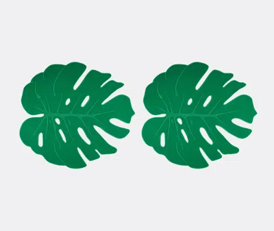 AQUAZZURA CASA TABLE LINENS EMERALD UNI