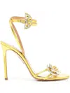 Aquazzura Gin Tonic 15mm Sandals In Yellow