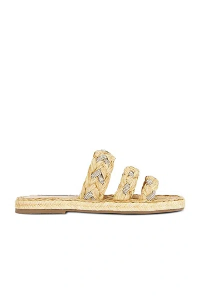Aquazzura Costiera Espadrille Flat In Beige