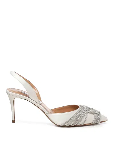Aquazzura Dcollet In White