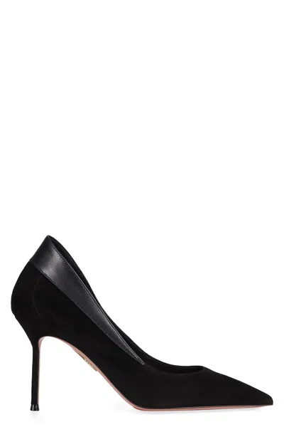 AQUAZZURA GUANTO SUEDE PUMPS