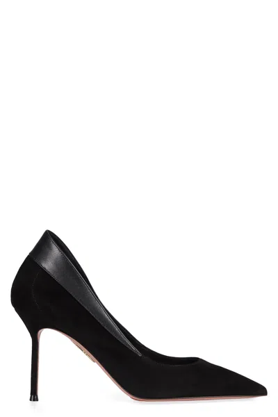 AQUAZZURA AQUAZZURA DÉCOLLETÉ SUEDE GLOVE