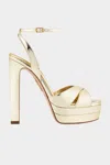 Aquazzura Divine Plateau 130mm Platform Sandals