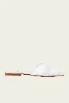 Aquazzura Divine Slide In White