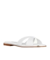 Aquazzura Divine Slide In White In White