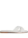Aquazzura Divine Slides In White