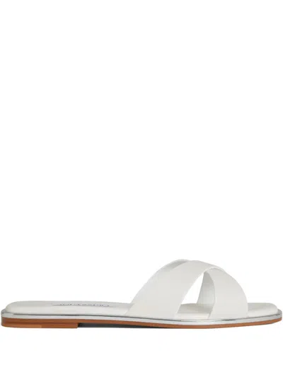 Aquazzura Divine Slides In White