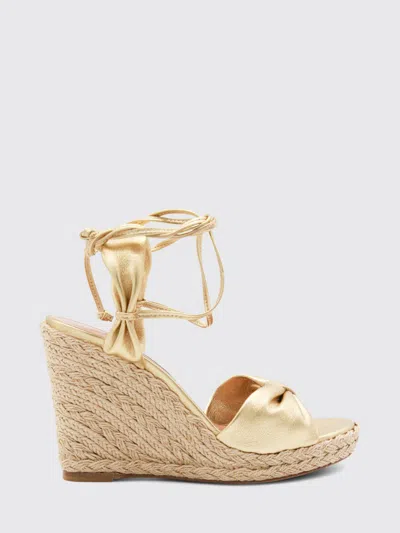 Aquazzura Espadrille Woman  In Gold