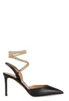 Aquazzura Flash 85 Leather Slingback Pump