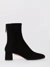 Aquazzura Flat Ankle Boot  Woman Color Black In Black