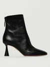 Aquazzura Flat Ankle Boots  Woman Color Black In Black