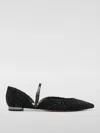 Aquazzura Flat Beauty Shoes In Black