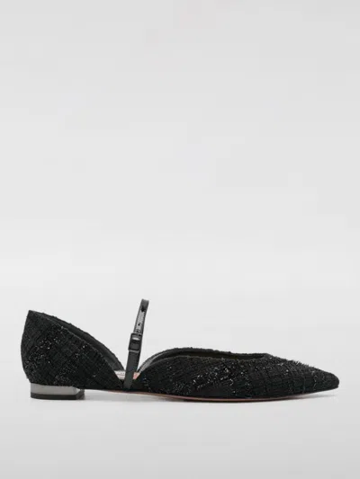 AQUAZZURA FLAT SHOES AQUAZZURA WOMAN COLOR BLACK,G19746002