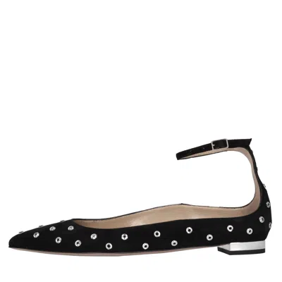 Aquazzura Flat Shoes In Silver