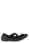 Aquazzura Woman Ballet Flats Black Size 8 Leather In Black