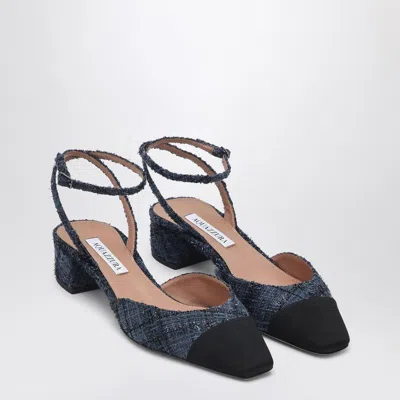 AQUAZZURA AQUAZZURA  FRENCH FLIRT 35 DENIM EFFECT