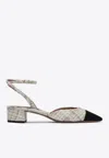 Aquazzura French Flirt 35 Squared-toe Pumps In Cream