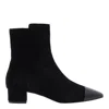 Aquazzura French Flirt 35 Booties In Black