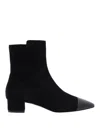 Aquazzura French Flirt 35 Booties In Black