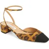 Aquazzura French Flirt Pump 35 In Caramel Leopard