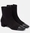 Aquazzura French Flirt 35 Booties In Black