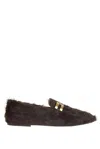 Aquazzura Furry Brandi Mocassins In Multicolor