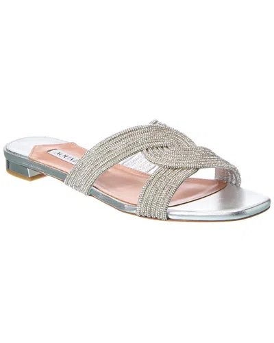 AQUAZZURA GATSBY LEATHER SANDAL