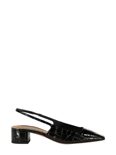 Aquazzura Ginza Sling 35 In Black