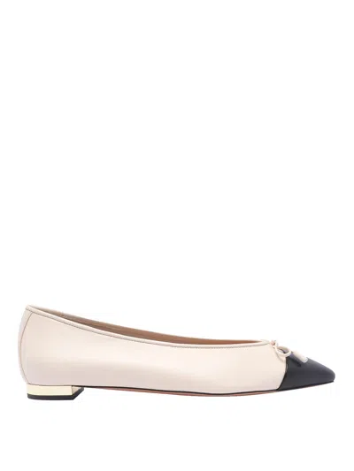 AQUAZZURA BAILARINAS - BLANCO