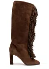 Aquazzura Gytane Pump Boots In Brown