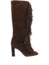 Aquazzura Gytane Pump Boots In Braun
