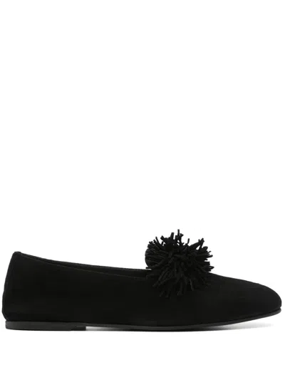 Aquazzura Gytane Loafers In Black