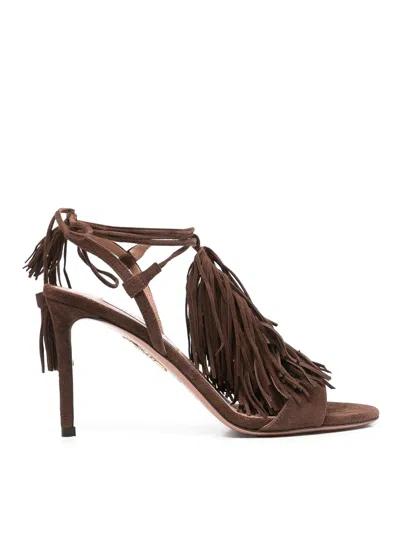 AQUAZZURA GYTANE SANDAL 85