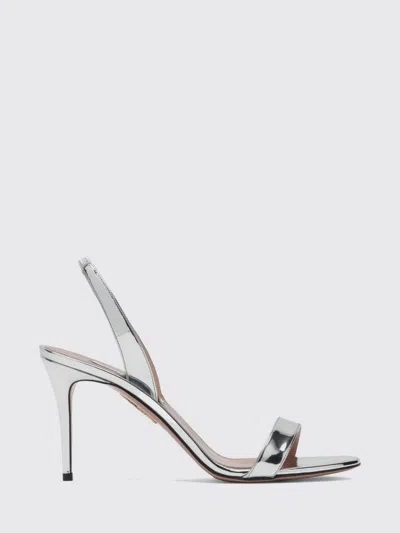 Aquazzura ヒールサンダル  レディース カラー シルバー In Multi