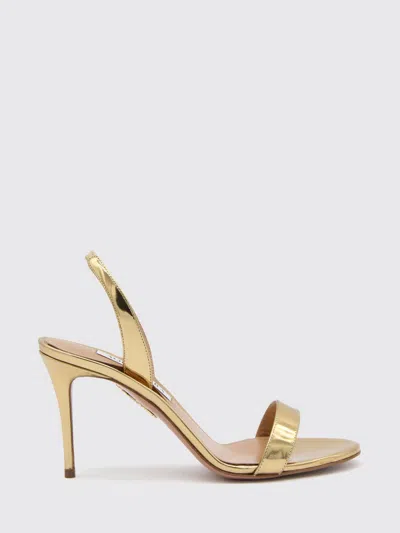 Aquazzura ヒールサンダル レディース カラー ゴールド In Gold