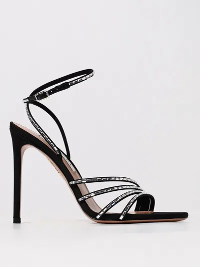 AQUAZZURA HEELED SANDAL AQUAZZURA WOMAN COLOR BLACK,H31209002