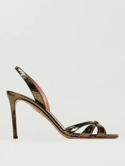 Aquazzura Heeled Sandals  Woman Color Green