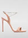 AQUAZZURA HEELED SANDALS AQUAZZURA WOMAN colour PINK,F86393010