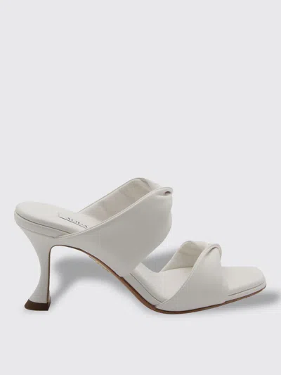 Aquazzura Heeled Sandals  Woman Color White