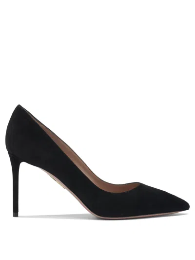 AQUAZZURA HEELED SHOES BLACK