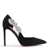 Aquazzura Scarpe Con Tacco Nero In Black