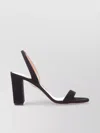 Aquazzura So Nude 85 Leather Slingback Sandals