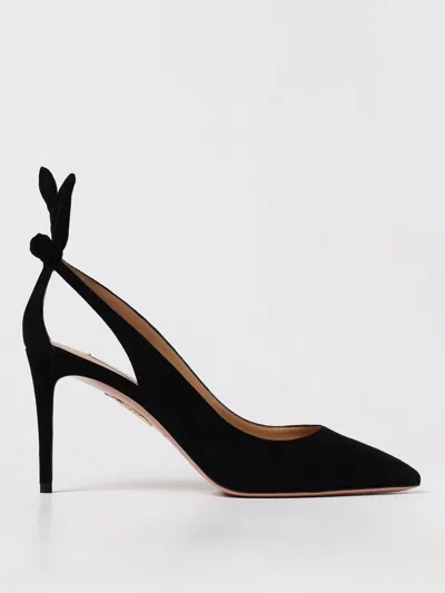 AQUAZZURA HIGH HEEL SHOES AQUAZZURA WOMAN COLOR BLACK,F74462002